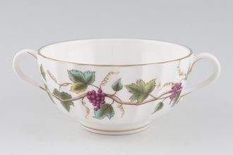 Royal Worcester Bacchanal - White Soup Cup