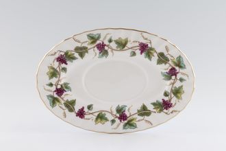 Royal Worcester Bacchanal - White Sauce Boat Stand