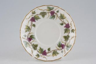 Royal Worcester Bacchanal - White Coffee Saucer 4 1/2"