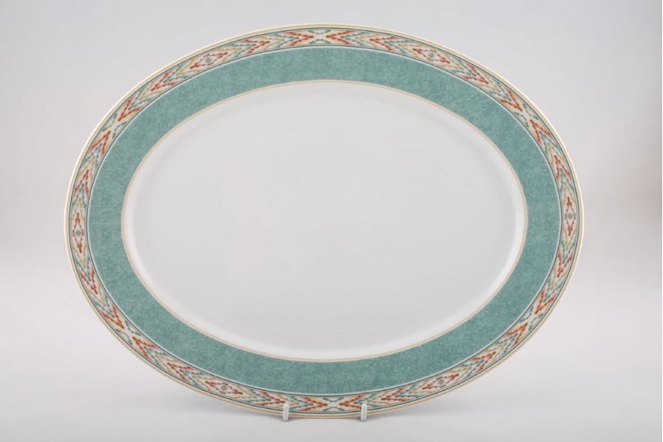 Wedgwood Aztec Oval Platter 14"
