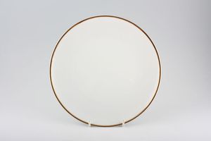 Thomas Medaillon Gold Band - White with Thick Gold Line Breakfast / Lunch Plate