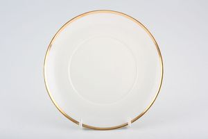Thomas Medaillon Gold Band - White with Thick Gold Line Soup Cup Saucer
