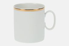 Thomas Medaillon Gold Band - White with Thick Gold Line Teacup Cup 5 Tall 2 3/4" x 3" thumb 1
