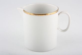 Sell Thomas Medaillon Gold Band - White with Thick Gold Line Milk Jug 1/2pt