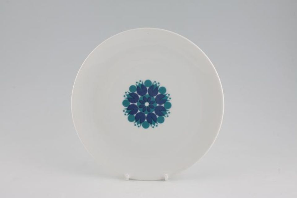 Thomas Pinwheel - Blue Salad/Dessert Plate 8 1/4"