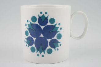 Sell Thomas Pinwheel - Blue Coffee/Espresso Can Cup 3 Tall 2 3/8" x 2 1/2"