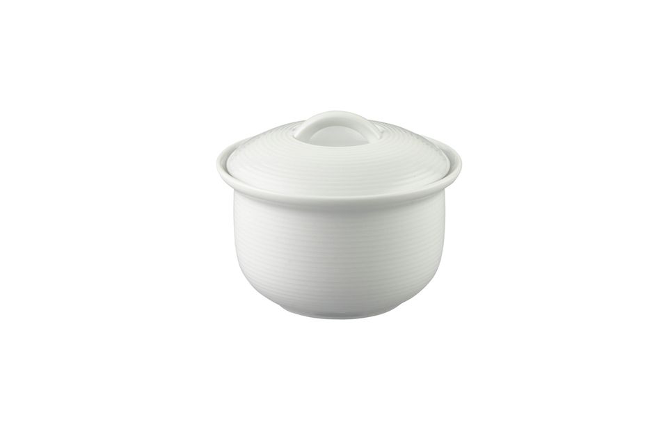 Thomas Trend - White Sugar Bowl - Lidded (Tea)