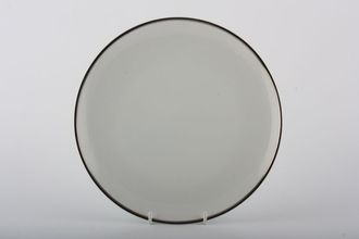 Sell Thomas Medaillon Platinum Band - White with Thick Silver Line Breakfast / Lunch Plate 9 3/8"