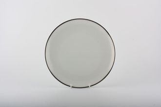 Sell Thomas Medaillon Platinum Band - White with Thick Silver Line Tea / Side Plate 6 7/8"