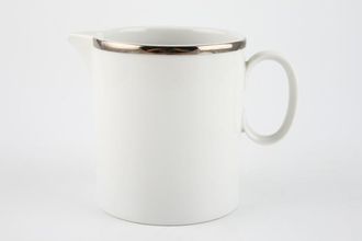 Sell Thomas Medaillon Platinum Band - White with Thick Silver Line Milk Jug 1/2pt