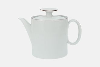 Thomas White with Thin Brown Line Teapot 1 1/2pt