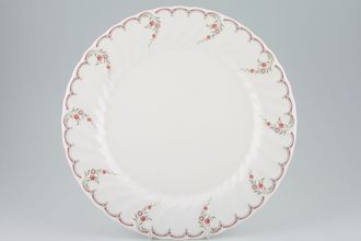Wedgwood Pink Garland Dinner Plate 10 7/8"