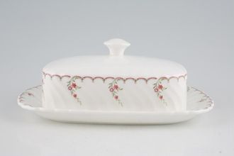Sell Wedgwood Pink Garland Butter Dish + Lid