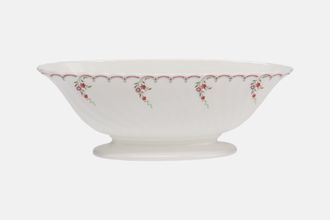 Wedgwood Pink Garland Vase oval