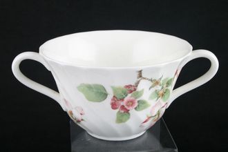 Wedgwood Apple Blossom Soup Cup 2 handles
