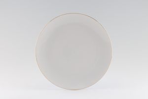Thomas Medaillon Gold Band - White with Thin Gold Line Salad/Dessert Plate