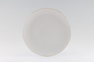 Thomas Medaillon Gold Band - White with Thin Gold Line Salad/Dessert Plate 8 1/4"