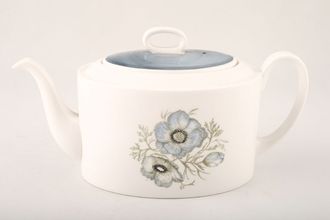 Wedgwood Glen Mist - Susie Cooper Design - Black Urn Backstamp Teapot Oval 1 3/4pt