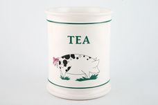 Hornsea Farmyard Collection Storage Jar + Lid Tea 4 3/4" x 5 5/8" thumb 2