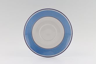 Staffordshire Avanti - Blue Tea Saucer 6"