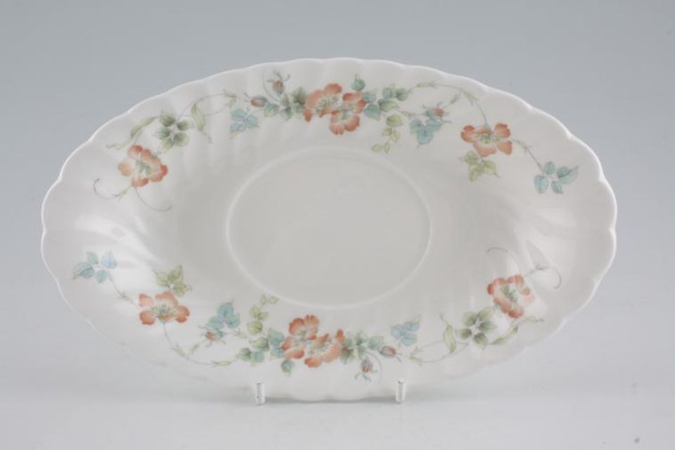 Wedgwood Cottage Rose Sauce Boat Stand