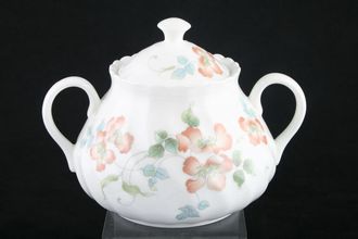 Wedgwood Cottage Rose Sugar Bowl - Lidded (Tea)