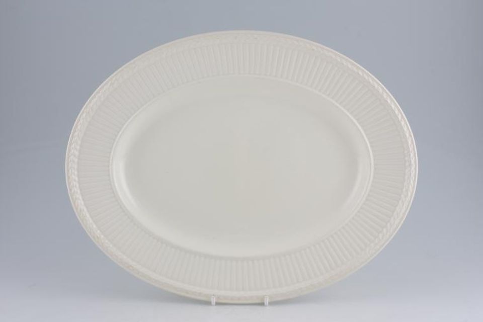 Wedgwood Edme - Cream Oval Platter 13 7/8"
