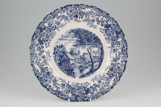 Johnson Brothers Mill Stream - Blue Dinner Plate 10"