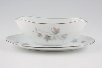 Noritake Harwood Sauce Boat and Stand Fixed