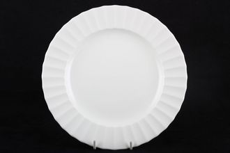 Royal Worcester Warmstry - White Dinner Plate Fluting Varies across all items 10 5/8"