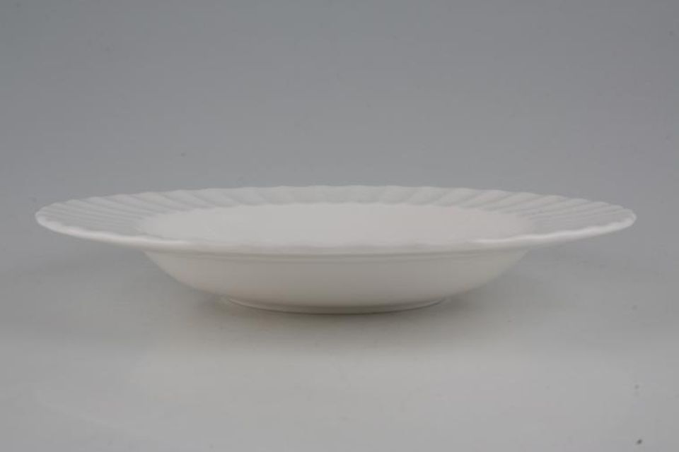Royal Worcester Warmstry - White Rimmed Bowl 8 1/8"