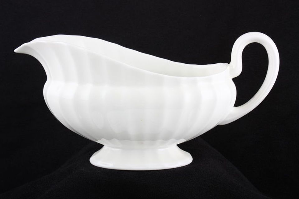 Royal Worcester Warmstry - White Sauce Boat