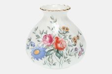 Wedgwood Avebury Vase posy vase / Gold Edge 3" thumb 1