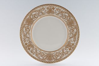 Royal Worcester Embassy - White and Gold Dinner Plate 10 1/2"