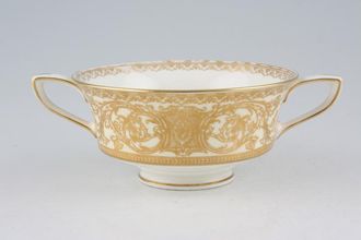 Royal Worcester Embassy - White and Gold Soup Cup 4 1/2"