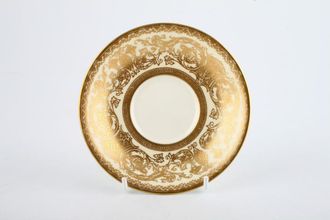 Royal Worcester Embassy - White and Gold Coffee Saucer 4 3/4"