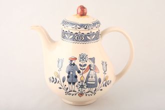 Johnson Brothers Hearts and Flowers Coffee Pot 2 1/2pt