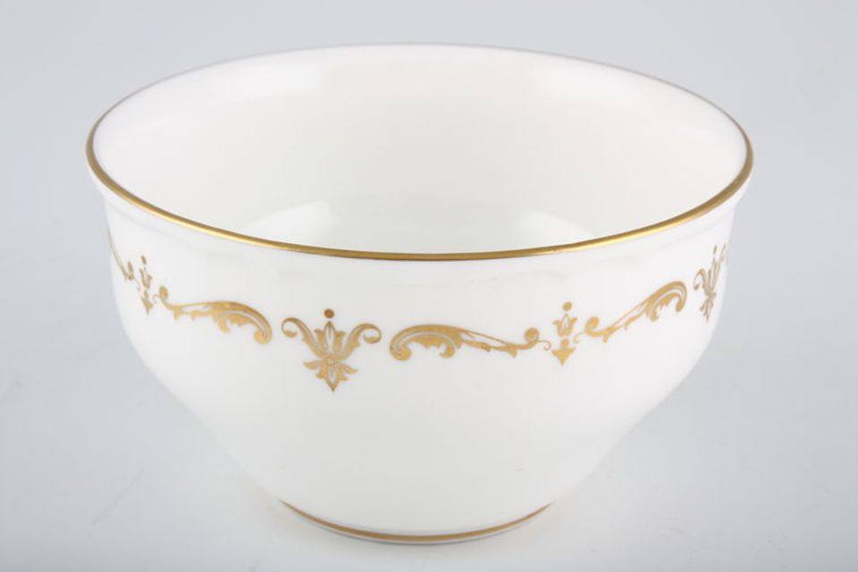 Royal Worcester Gold Chantilly Sugar Bowl - Open (Coffee) 3 1/2"