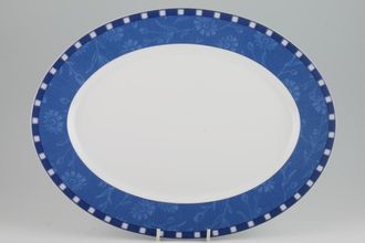 Wedgwood Meridian Oval Platter 14"