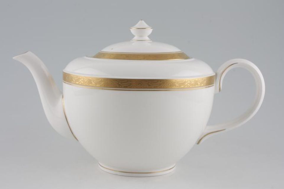 Royal Worcester Davenham - Gold Edge Teapot 2pt