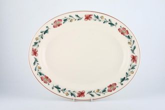 Sell Wedgwood Wild Poppy Oval Platter 14 1/4"