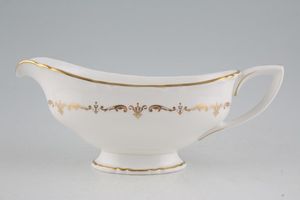 Royal Worcester Gold Chantilly Sauce Boat