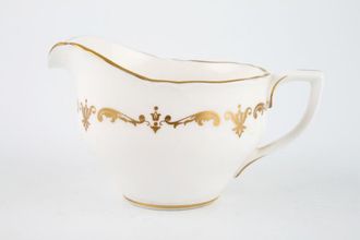 Royal Worcester Gold Chantilly Cream Jug 1/4pt