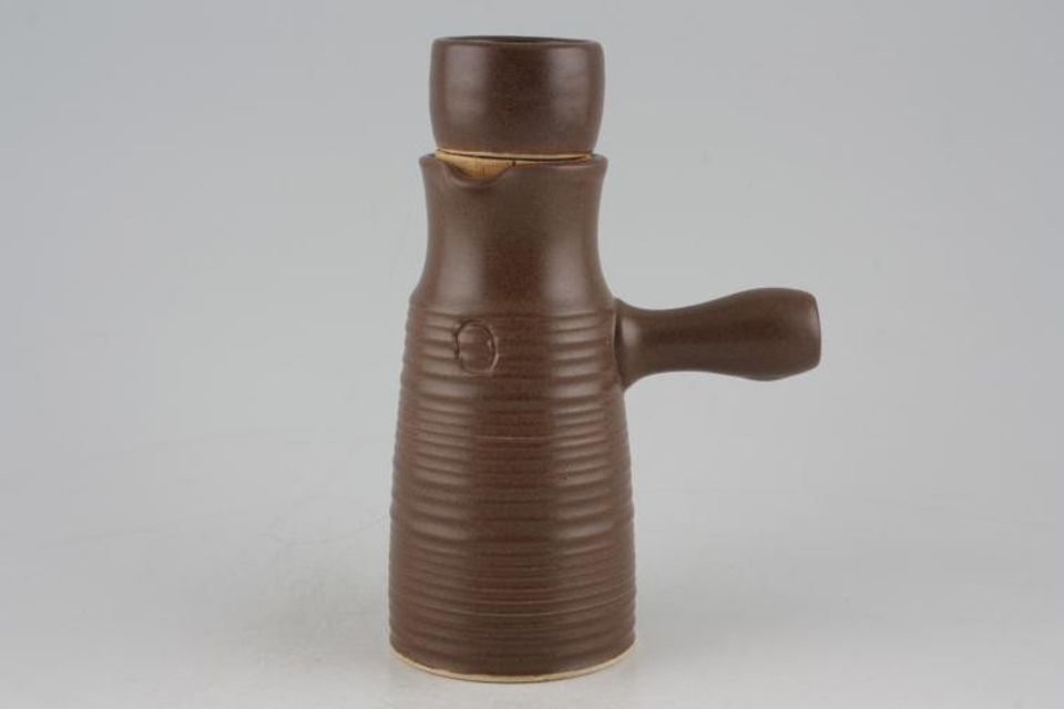 Denby - Langley Mayflower Oil Bottle + Stopper 1 handle-base