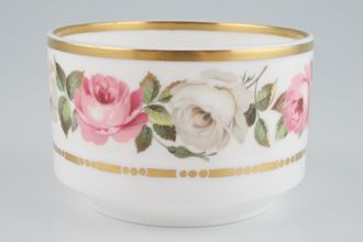 Sell Royal Worcester Royal Garden - Dot and Dash Inner Gold Line Sugar Bowl - Open (Tea) 3 7/8" x 2 1/2"