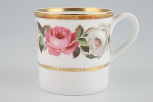 Royal Worcester Royal Garden - Dot and Dash Inner Gold Line Coffee/Espresso Can