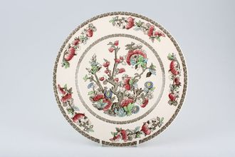 Sell Johnson Brothers Indian Tree Dinner Plate Shades of colour and plate sizes may vary on all items in this pattern 9 7/8"