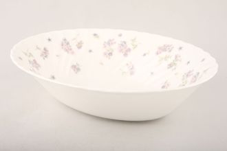 Sell Wedgwood April Flowers Vegetable Dish (Open) Pink Flowers 10"