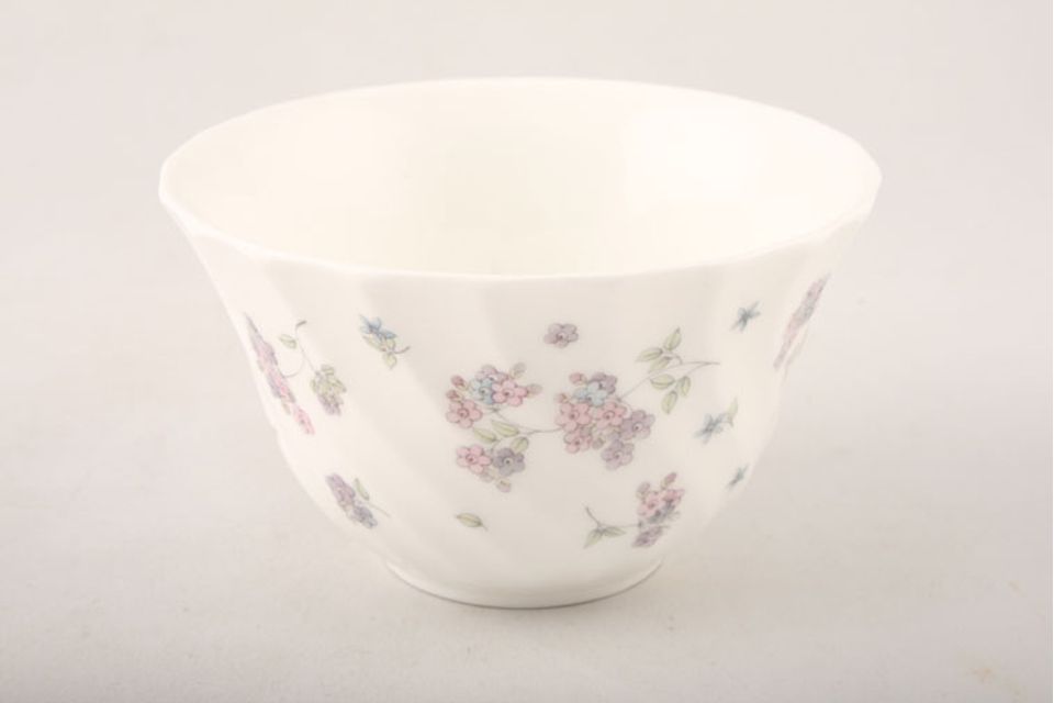 Wedgwood April Flowers Sugar Bowl - Open (Tea) 4 3/8"