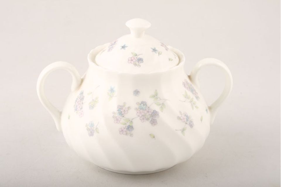 Wedgwood April Flowers Sugar Bowl - Lidded (Tea)